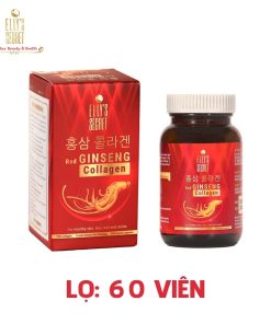 Viên uống Hồng Sâm Hàn Quốc Red Ginseng Collagen – Hỗ trợ tăng cường sức khỏe 60 viên