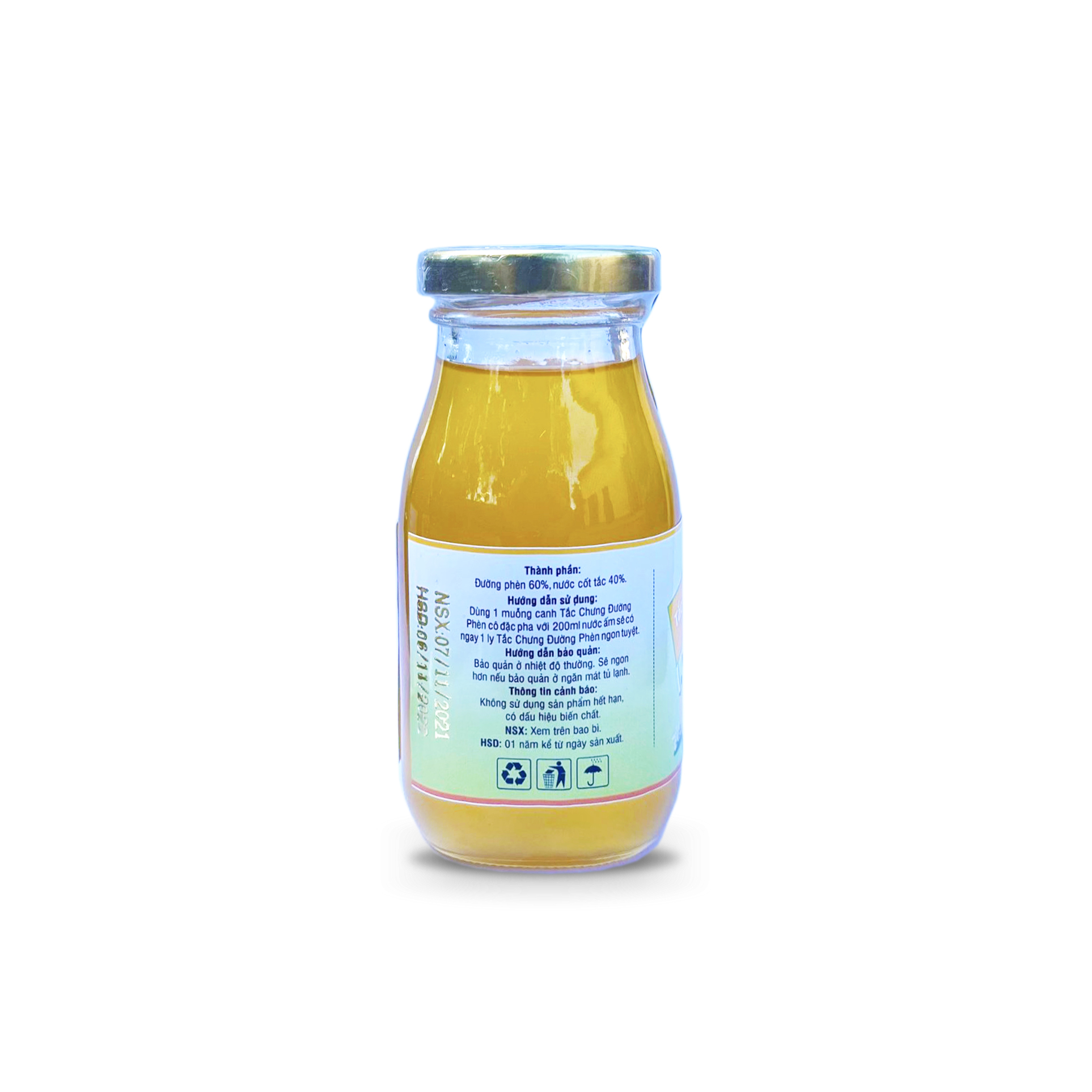 Tắc chưng đường phèn 200ml