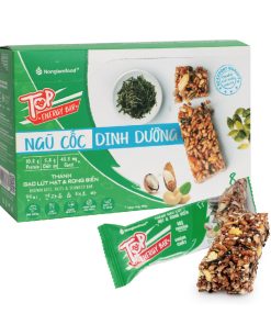 Thanh Gạo Lứt hạt và Rong Biển NLF – Hộp 136g