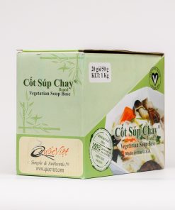 Cốt gia vị Súp Chay (Hộp 20 gói) – Vietnam Vegetarian Soup Base