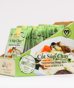 Cốt gia vị Súp Chay (Hộp 20 gói) – Vietnam Vegetarian Soup Base