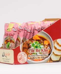 Cốt gia vị Bò Kho (Hộp 16 gói) – Vietnam Beef Flovored Stew Base