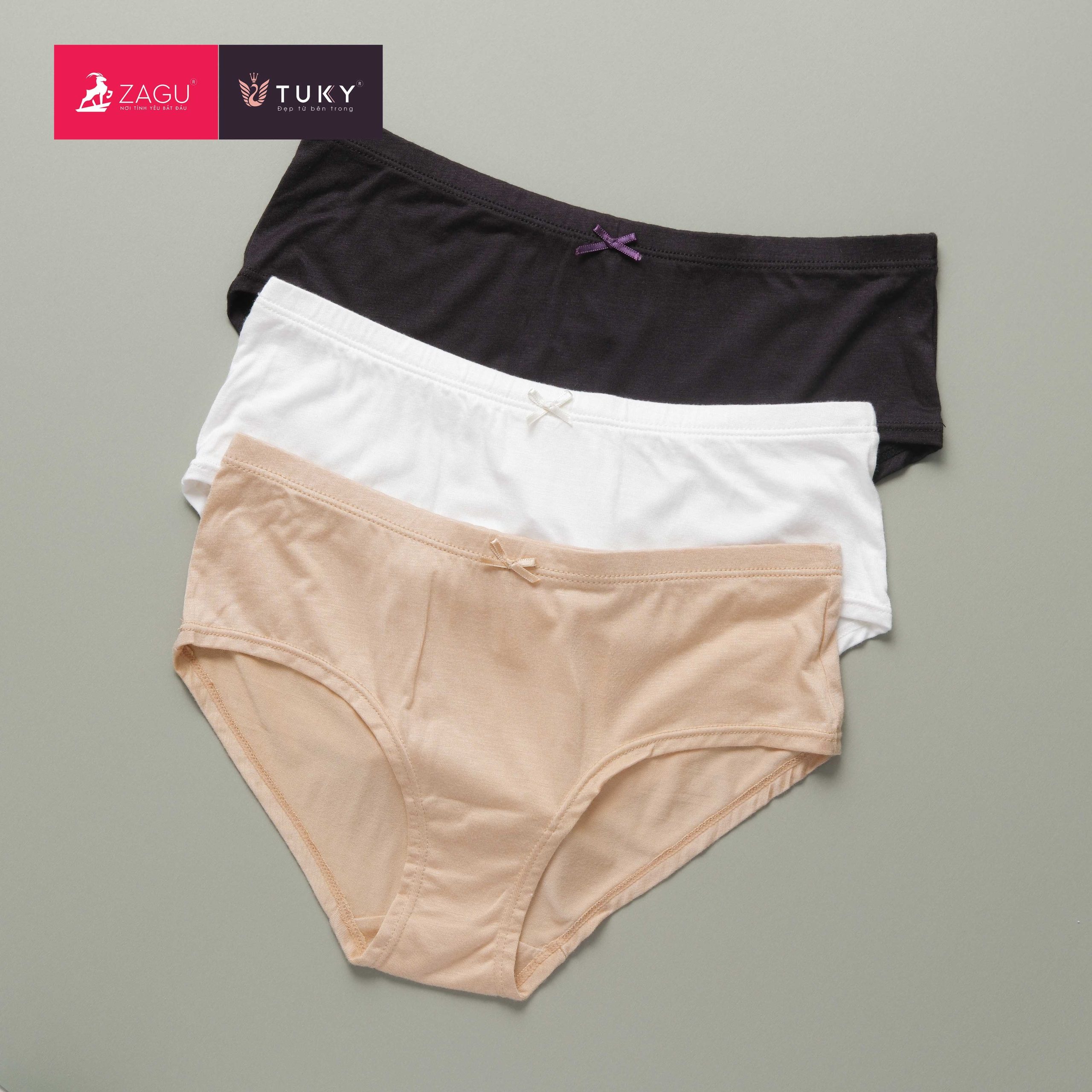 Quần lót cotton dẻo mỏng nhẹ, êm ái TUKY D10BS