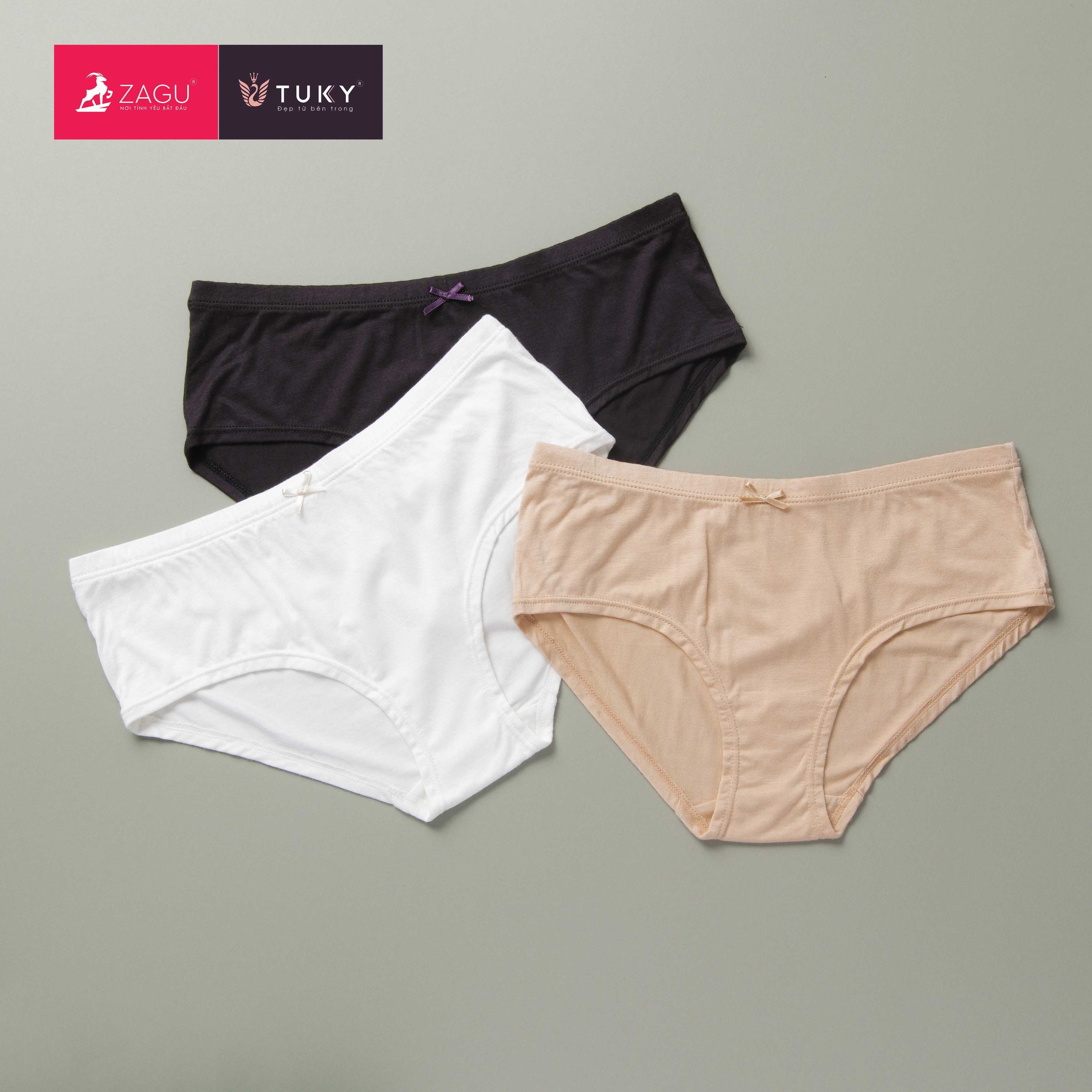 Quần lót cotton dẻo mỏng nhẹ, êm ái TUKY D10BS