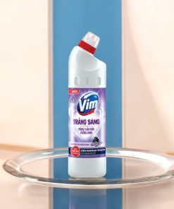 Tẩy rửa bồn cầu VIM than hoạt tính chai 880ml