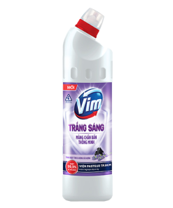 Tẩy rửa bồn cầu VIM than hoạt tính chai 880ml