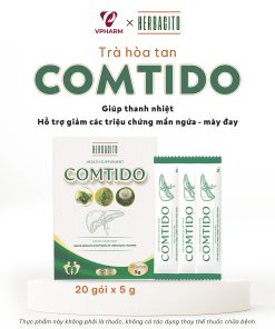 Trà hòa tan Comtido thanh nhiệt, giảm mẫn ngứa, mày đay 100g