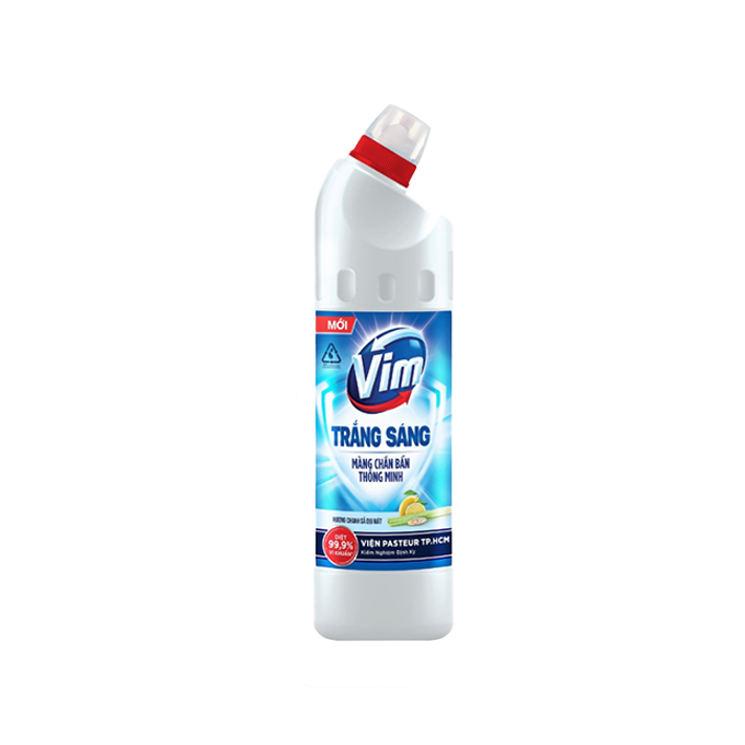 VIM trắng sáng hương chanh sả 870ml