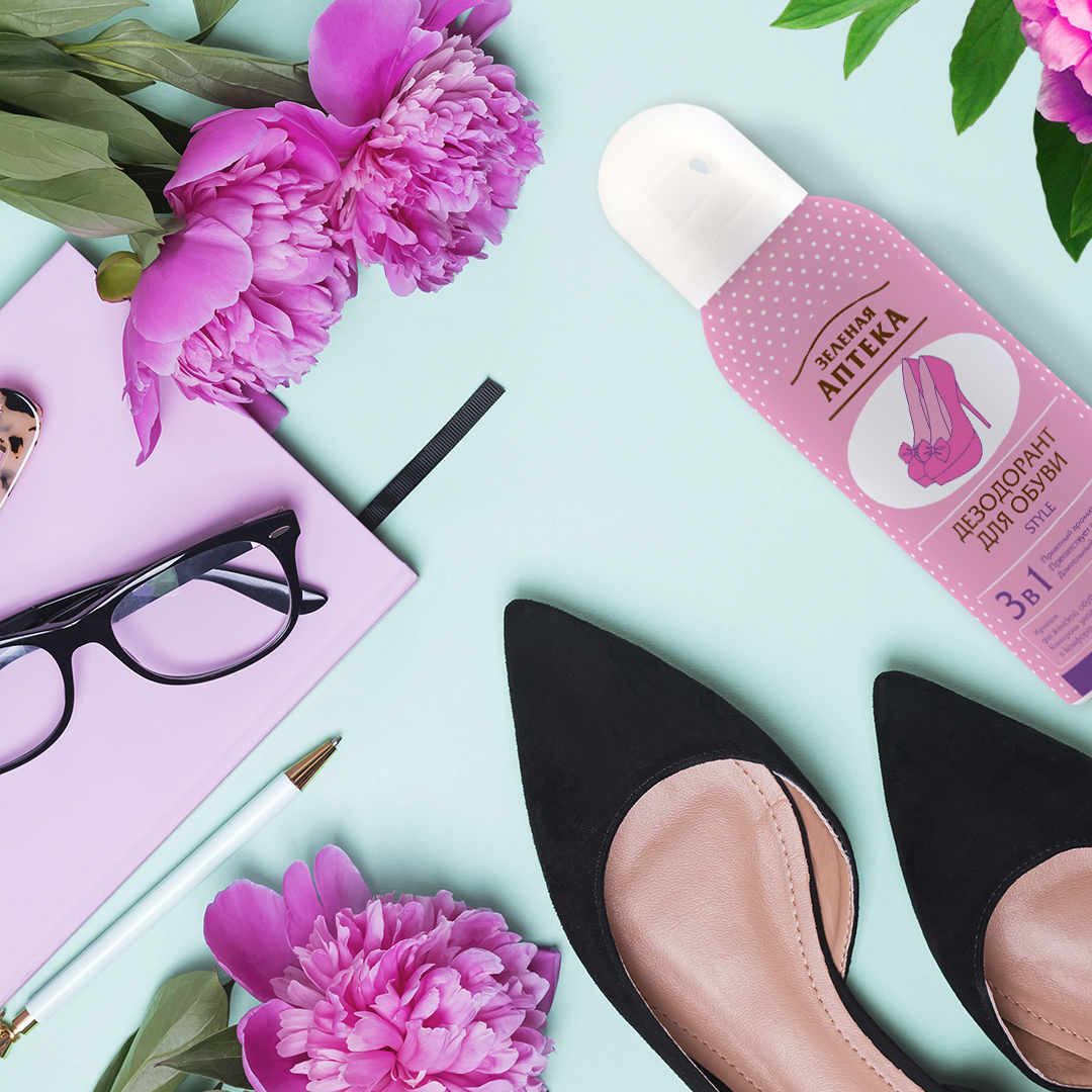 Xịt khử mùi giày Zelenaya Apteka Style – Dành Cho Nữ (150ml)