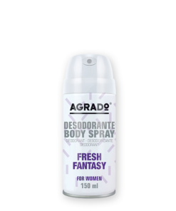 Xịt khử mùi Body Agrado – Hương nước hoa Fresh Fantasy (150ml)