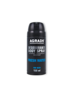 Xịt khử mùi Body Agrado – Hương nước hoa Fresh Water (150ml)