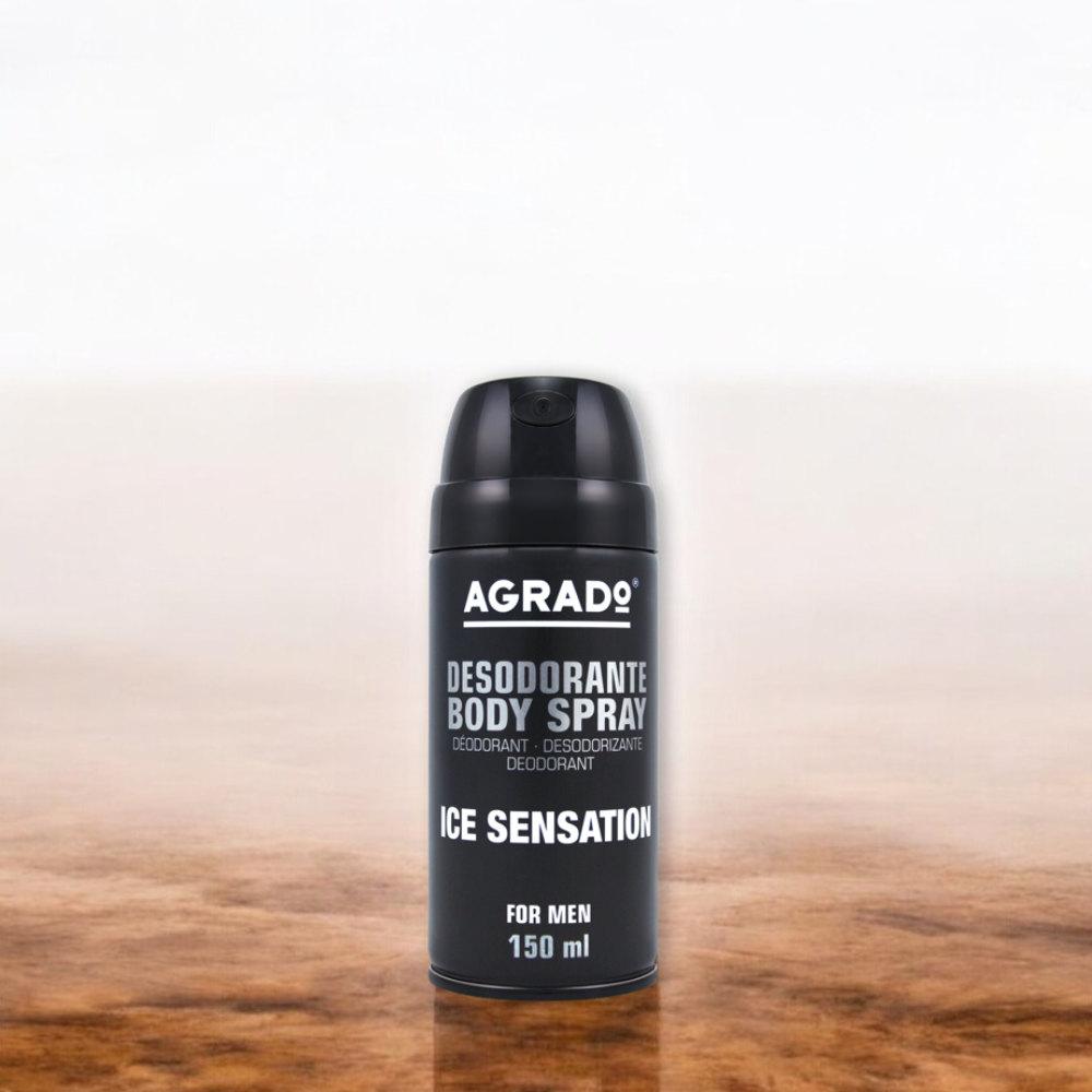 Xịt khử mùi Body Agrado – Hương nước hoa Ice Sensation (150ml)
