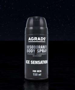 Xịt khử mùi Body Agrado – Hương nước hoa Ice Sensation (150ml)