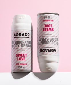 Xịt khử mùi Body Agrado – Hương nước hoa Sweet Love (150ml)