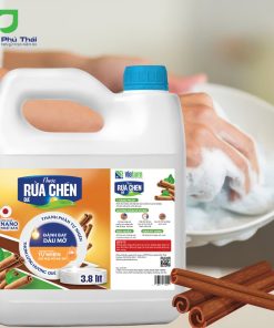Nước rửa chén quế VIEFARM 3,8 lít