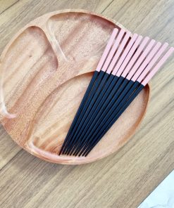 Bộ đũa ăn cao cấp đen cán hồng đất