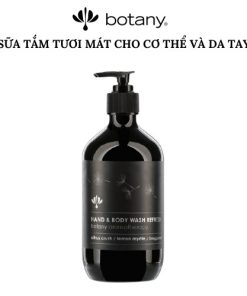 Sữa tắm tươi mát, sạch sâu, kháng viêm, giầu Vitamin C Botany- tinh dầu cam quýt, chanh sim, cam bergamot (chai 500ml)