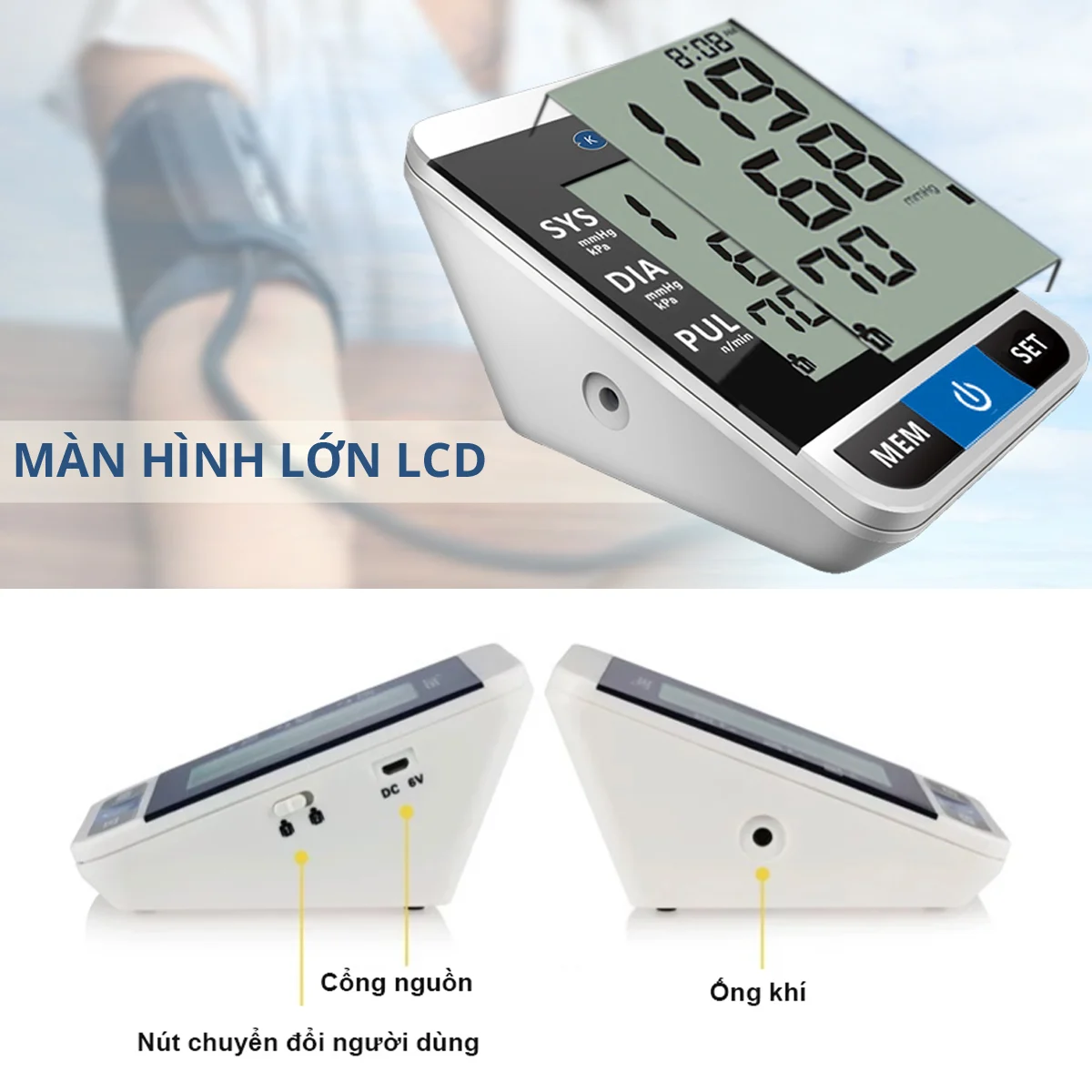 Máy đo huyết áp tự động BLS-2009A