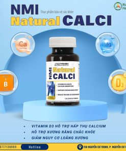Thực phẩm bảo vệ sức khỏe NMI Natural Calci
