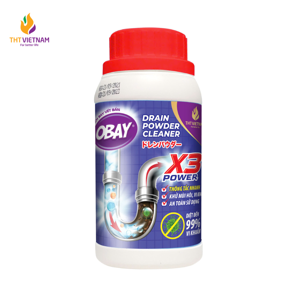 Bột thông tắc cống Obay (250 gram)