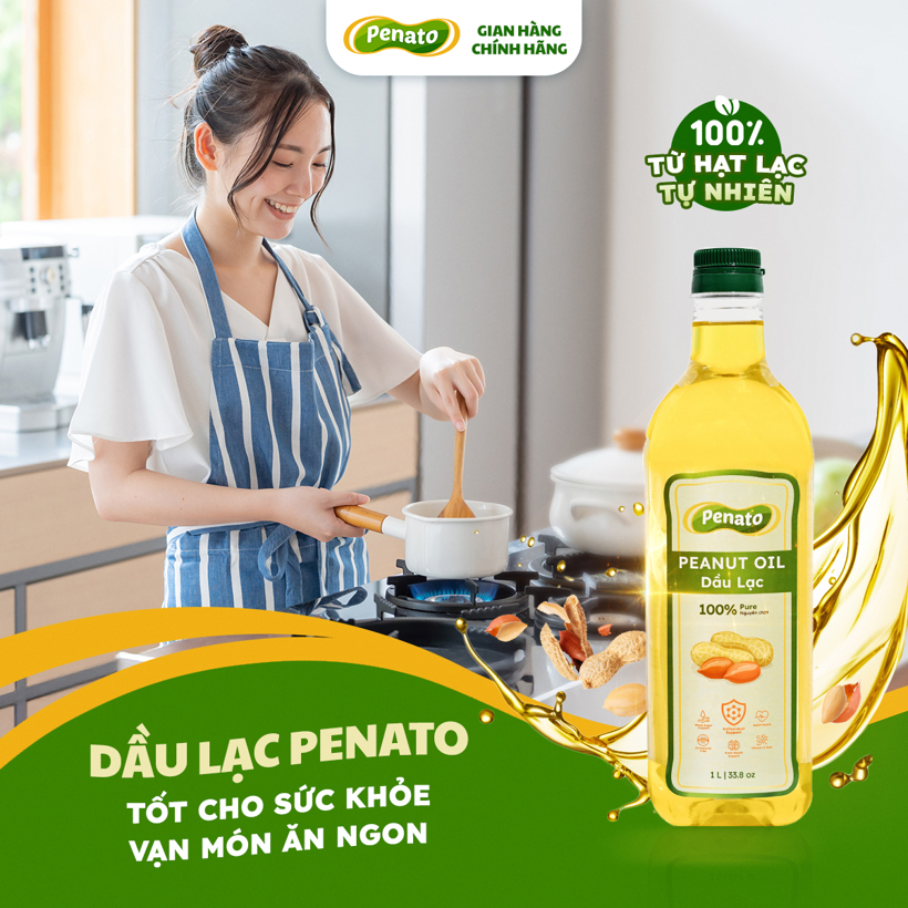 Dầu lạc PENATO (chai 1000ml)