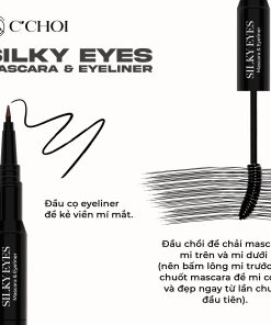 Gel chuốt mi và kẻ mắt tự nhiên C’Choi – Silky Eyes – Mascara & Eyeliner