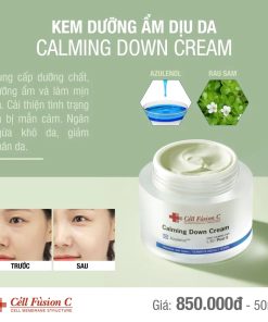 Kem dưỡng cấp ẩm & giảm ửng đỏ, dịu da Cell Fusion C Calming Down Cream 50ml