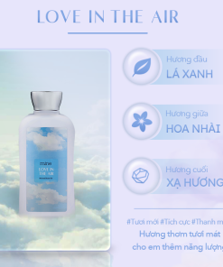Sữa tắm dưỡng ẩm nước hoa Mine Love In The Air 470g