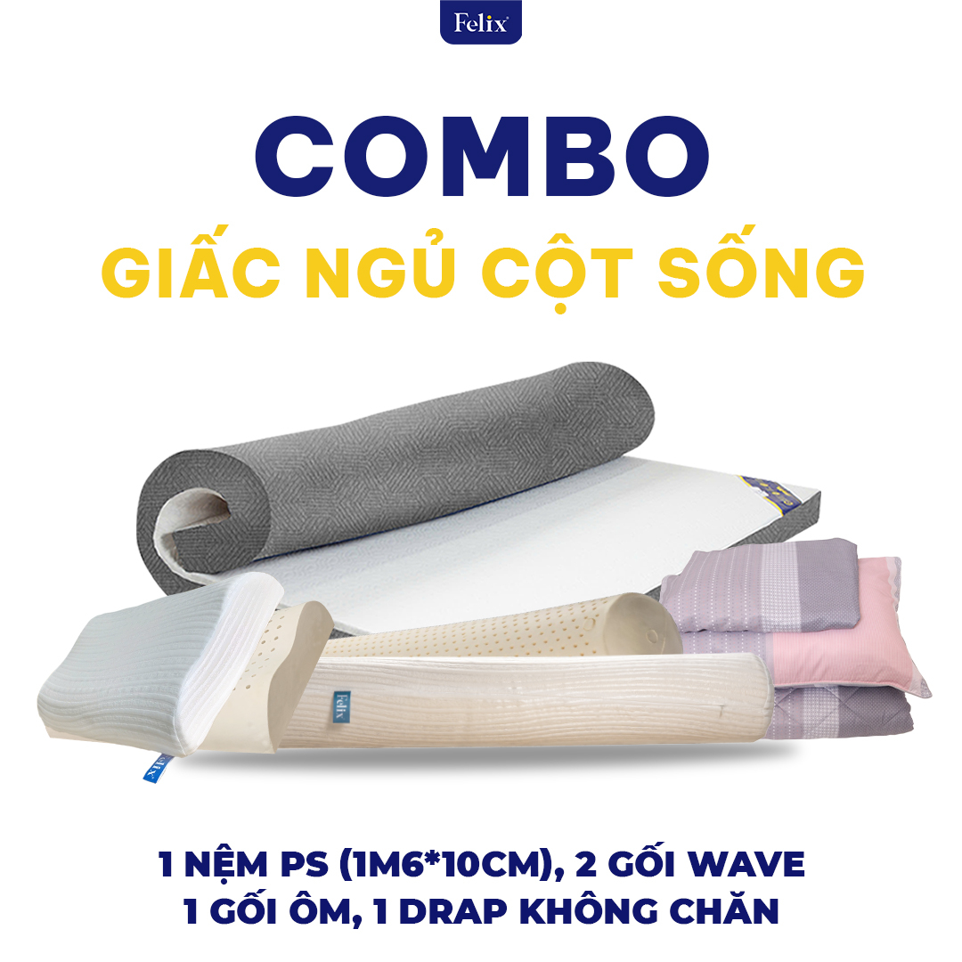 Combo giấc ngủ cột sống