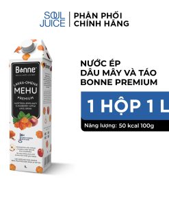 Nước ép cao cấp quả dâu mây mix táo BONNE 1 lít