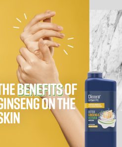 Sữa tắm Dicora Urban Fit Energy – Cỏ hương bài & nhân sâm (400ml)