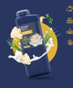 Sữa tắm Dicora Urban Fit Energy – Cỏ hương bài & nhân sâm (400ml)