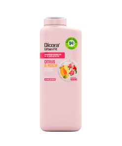 Sữa tắm Dicora Urban Fit Vitamin C – Cam quýt & đào (400ml)