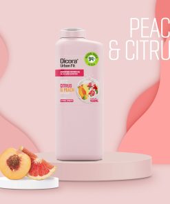 Sữa tắm Dicora Urban Fit Vitamin C – Cam quýt & đào (400ml)