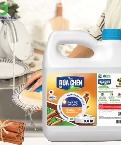 Nước rửa chén quế VIEFARM 3,8 lít