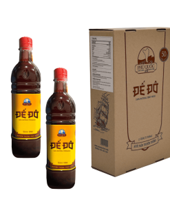 Nước mắm nguyên chất ĐẾ ĐÔ Đỏ Phú Quốc (2 chai x 750ml/ 1 chai)
