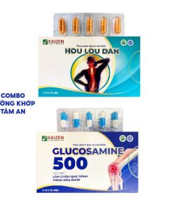 Combo thực phẩm bảo vệ sức khỏe dưỡng khớp tâm an