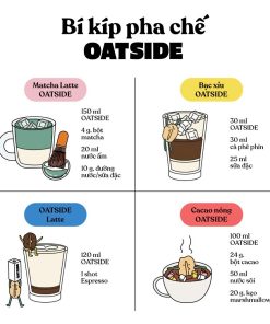 Sữa yến mạch OATSIDE vị Đậm Đà Deluxe Thùng 24 Hộp 180ml