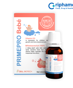 Men vi sinh PrimePro Bebé – Hỗ trợ phát triển toàn diện (Lọ 7,5ml)