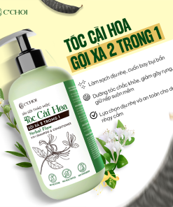 Dầu Gội Thảo Mộc Tóc Cài Hoa – Gội Xả 2 trong 1 C’Choi