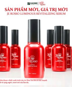 Serum JE ROSSO hỗ trợ dưỡng ẩm, giúp sáng và đều màu da 50ml – JE ROSSO Luminous Revitalizing Serum