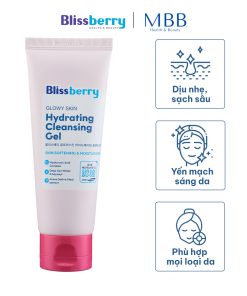 Sữa rửa mặt dịu nhẹ, cấp ẩm, làm sáng da Blissberry 100ml