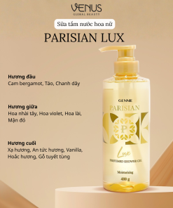 Sữa Tắm Nước Hoa Dưỡng Da Parisian Lux for Her 480g