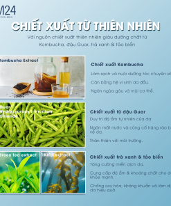 Tắm gội nam 2in1 CM24 hương nước hoa 180ml