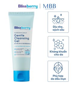 Sữa rửa mặt da dầu sạch sâu & giảm mụn Blissberry 100ml