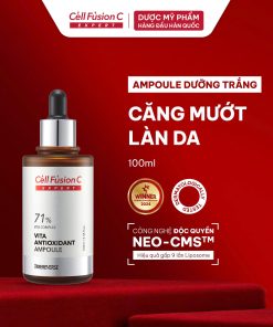 Ampoule Dưỡng Trắng Và Ngăn Ngừa Lão Hóa Cell Fusion C Expert Time Reverse Vita Antioxidant Ampoule 100ml