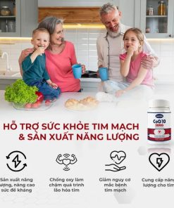 Viên uống Austar CoQ10 30mg – Hỗ Trợ Sức Khỏe Tim Mạch (Hộp 60 viên)