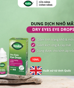 Dung dịch nhỏ mắt Vizulize giảm khô mắt