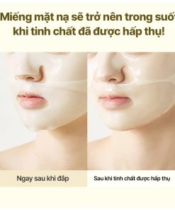 Mặt nạ thạch quả yuja LUVUM Afterglow Yuja Gel Mask giúp dưỡng trắng da (hộp 5 miếng x 33g)