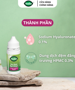 Dung dịch nhỏ mắt Vizulize giảm khô mắt